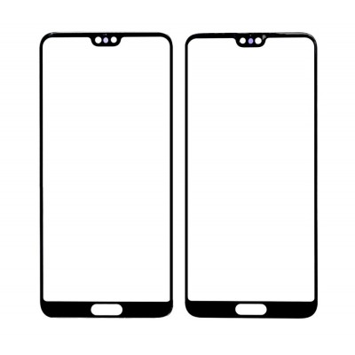 Replacement Front Glass For Huawei P20 Pro Black By - Maxbhi Com