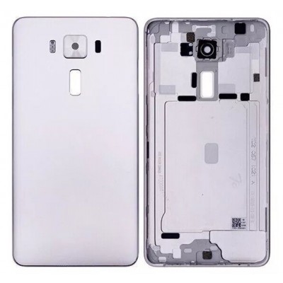 Back Panel Cover For Asus Zenfone 3 Deluxe 5 5 Zs550kl White - Maxbhi Com