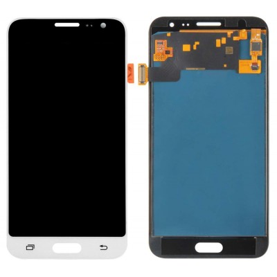 Lcd With Touch Screen For Samsung Galaxy Express Prime White By - Maxbhi Com