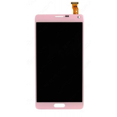 Lcd With Touch Screen For Samsung Galaxy Note 4 Usa Pink By - Maxbhi.com