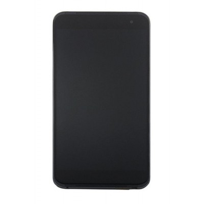 Lcd With Touch Screen For Vodafone Smart Platinum 7 Black By - Maxbhi.com
