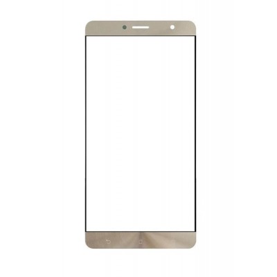 Replacement Front Glass For Asus Zenfone 3 Deluxe 5.5 Zs550kl Gold By - Maxbhi.com