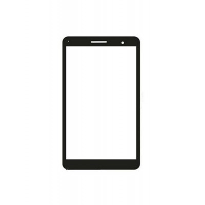 Replacement Front Glass For Huawei Mediapad T2 7.0 Black By - Maxbhi.com