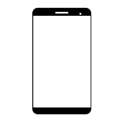 Replacement Front Glass For Huawei Mediapad T2 7.0 Pro Black By - Maxbhi.com