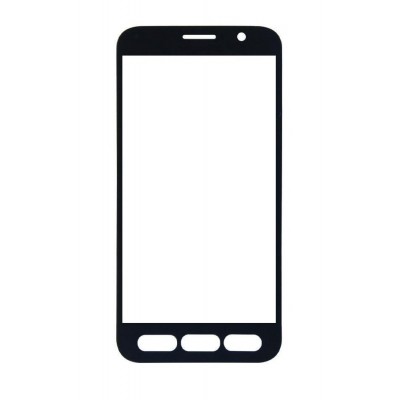 Replacement Front Glass For Samsung Galaxy S7 Active Black By - Maxbhi.com