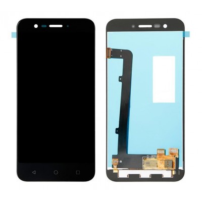 Lcd With Touch Screen For Vodafone Smart Prime 7 Black By - Maxbhi Com