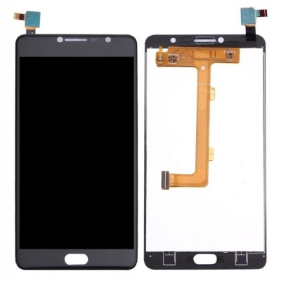 Lcd With Touch Screen For Vodafone Smart Ultra 7 Silver By - Maxbhi Com