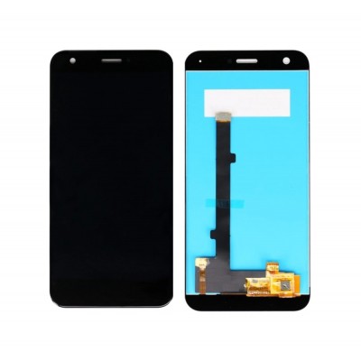 Lcd With Touch Screen For Zte Blade A512 Black By - Maxbhi Com