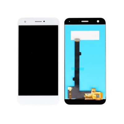 Lcd With Touch Screen For Zte Blade A512 White By - Maxbhi Com