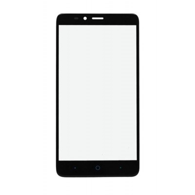 Replacement Front Glass For Zte Grand X Max 2 Black By - Maxbhi.com