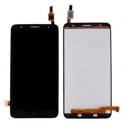 Lcd With Touch Screen For Alcatel Fierce 4 Black By - Maxbhi Com