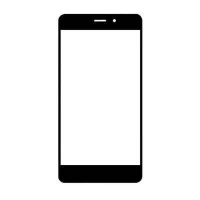 Replacement Front Glass For Zte Blade A452 Black By - Maxbhi.com