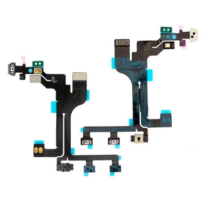 Power Button Flex Cable For Apple Iphone 5c On Off Flex Pcb By - Maxbhi Com