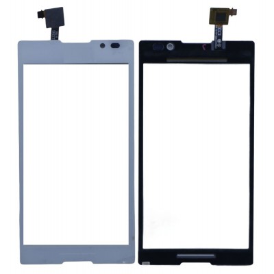 Touch Screen Digitizer For Sony Xperia C Hspa Plus C2305 White By - Maxbhi Com
