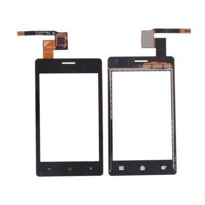Touch Screen Digitizer For Sony Xperia Go St27i Yellow By - Maxbhi Com