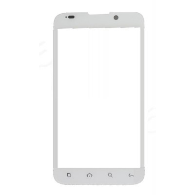 Replacement Front Glass For Alcatel One Touch Ultra 995 White By - Maxbhi.com