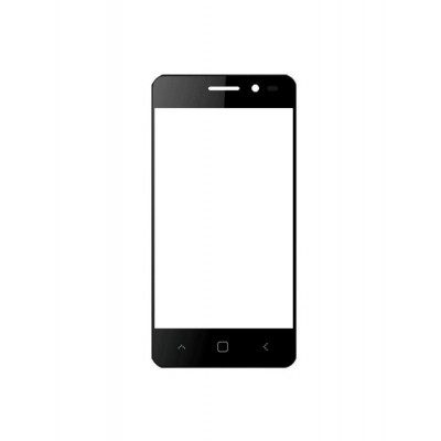 Replacement Front Glass For Gamma Iris X5 Black By - Maxbhi.com