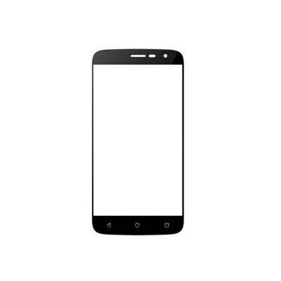 Replacement Front Glass For Lemon Classic 451 Black By - Maxbhi.com