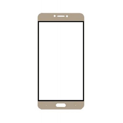 Replacement Front Glass For Qmobile Noir Z14 White By - Maxbhi.com
