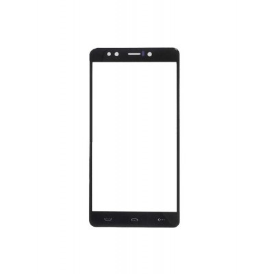 Replacement Front Glass For Homtom Ht10 Black By - Maxbhi.com