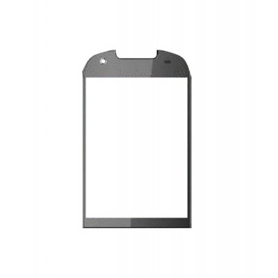 Replacement Front Glass For Yxtel C8 Black By - Maxbhi.com