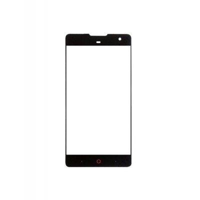 Replacement Front Glass For Zte Nubia Z7 Max Black By - Maxbhi.com