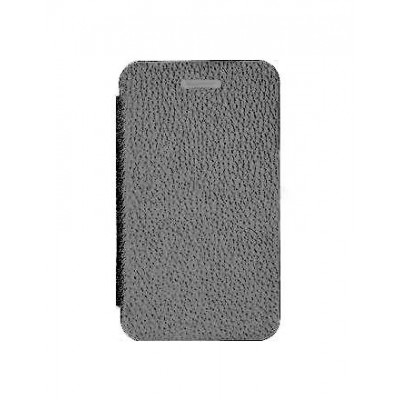 Flip Cover For Alcatel Ot255d Grey By - Maxbhi.com