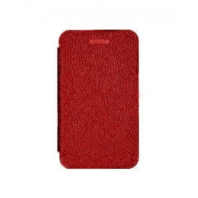 Flip Cover For Alcatel Ot255d Red By - Maxbhi.com