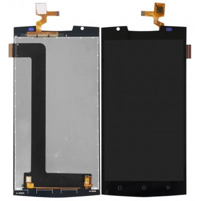 Lcd With Touch Screen For Oukitel K10000 Pro White By - Maxbhi Com