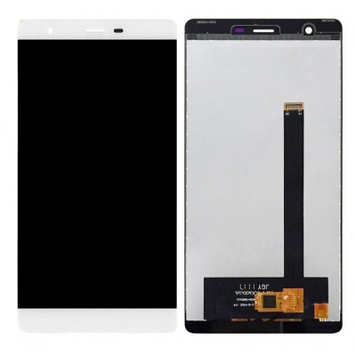 Lcd With Touch Screen For Oukitel U13 White By - Maxbhi Com