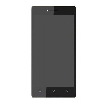 Lcd With Touch Screen For Zen Admire Star White By - Maxbhi.com