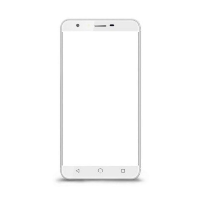 Replacement Front Glass For Nuu X5 White By - Maxbhi.com