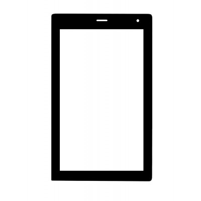 Replacement Front Glass For Prestigio Multipad Ranger 7.0 3g Black By - Maxbhi.com