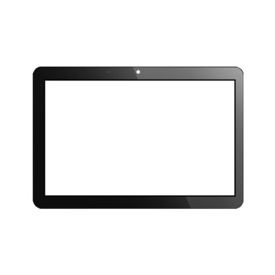 Replacement Front Glass For Prestigio Multipad Wize 5002 Black By - Maxbhi.com