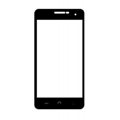 Replacement Front Glass For Rage Curve 5.0 White By - Maxbhi.com