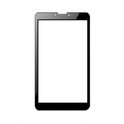 Replacement Front Glass For Uni N1 Black By - Maxbhi.com