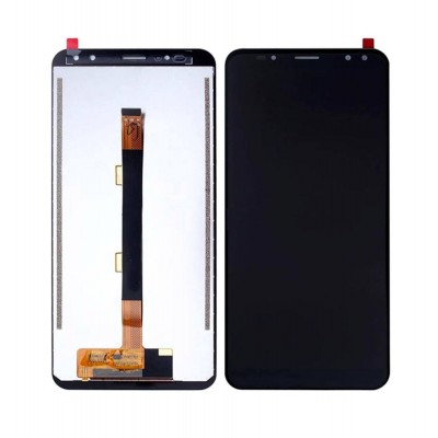 Lcd With Touch Screen For Ulefone Power 3 Black By - Maxbhi Com