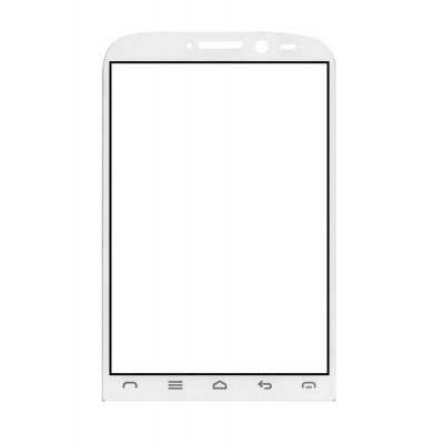 Replacement Front Glass For Cyrus Chat White By - Maxbhi.com