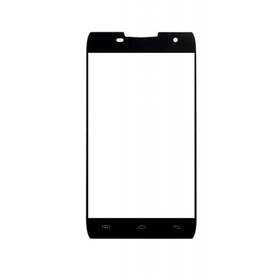 Replacement Front Glass For Doogee T5 Lite Black By - Maxbhi.com