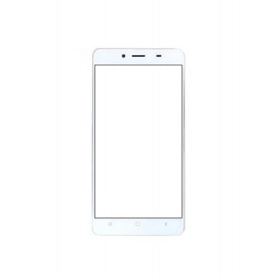 Replacement Front Glass For Hicell T8 White By - Maxbhi.com