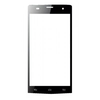 Replacement Front Glass For Hsl H2 Black By - Maxbhi.com
