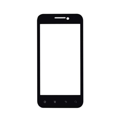 Replacement Front Glass For Huawei Honor U8860 Black By - Maxbhi.com