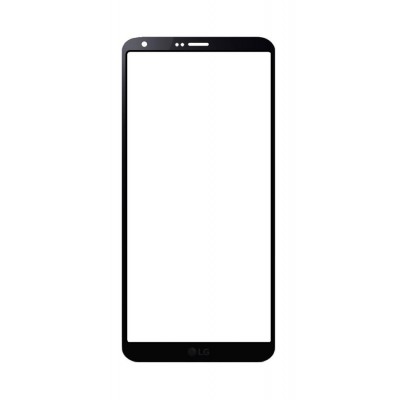 Replacement Front Glass For Lg G6 Plus Black By - Maxbhi.com