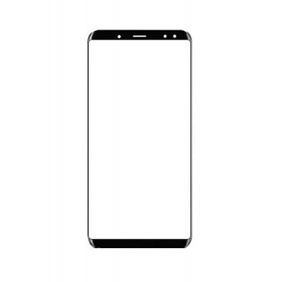 Replacement Front Glass For Ulefone Power 3 Black By - Maxbhi.com