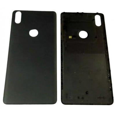 Back Panel Cover For Bq Aquaris X5 Plus Black - Maxbhi Com
