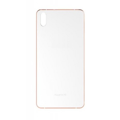 Back Panel Cover For Bq Aquaris X5 Plus White - Maxbhi.com