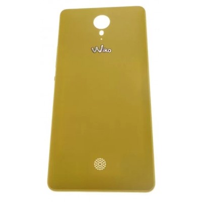 Back Panel Cover For Wiko Tommy Yellow - Maxbhi Com