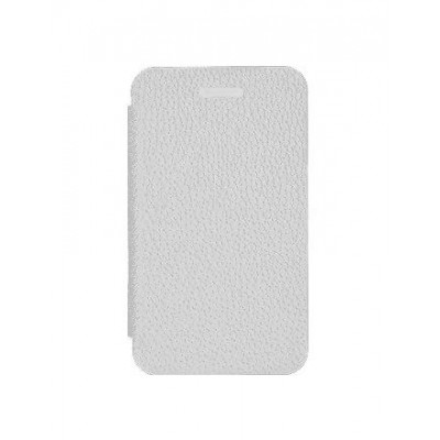 Flip Cover For Mvl Mobiles G81 White By - Maxbhi.com