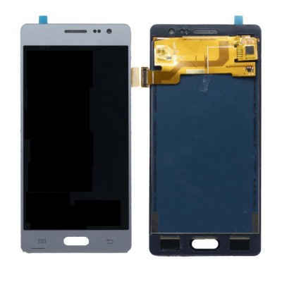 Lcd With Touch Screen For Samsung Z3 Corporate Edition Silver By - Maxbhi Com
