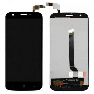 Lcd With Touch Screen For Zte Warp 7 White By - Maxbhi Com